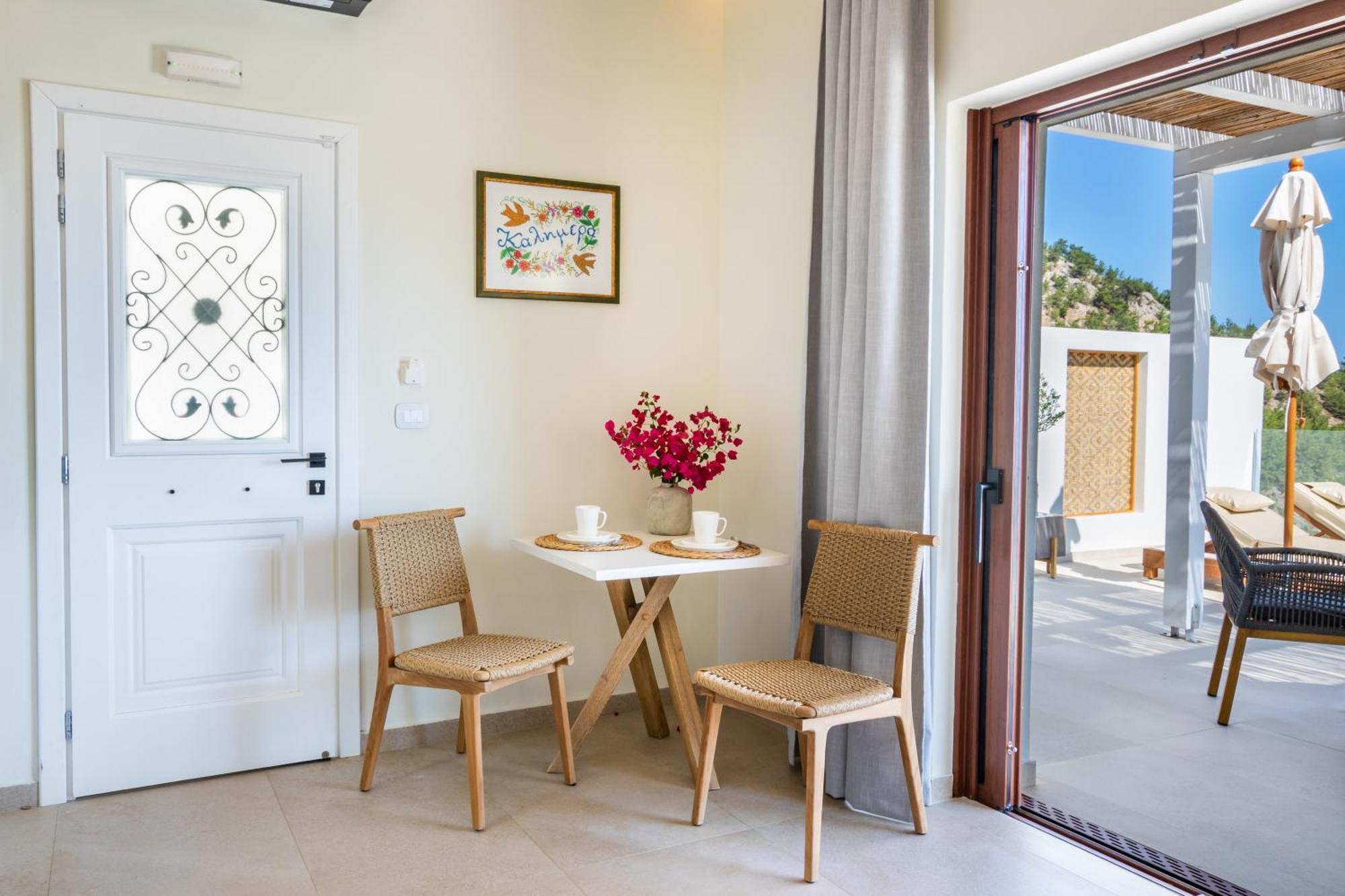 Mertelia Luxury Villas Kyra Panagia エクステリア 写真