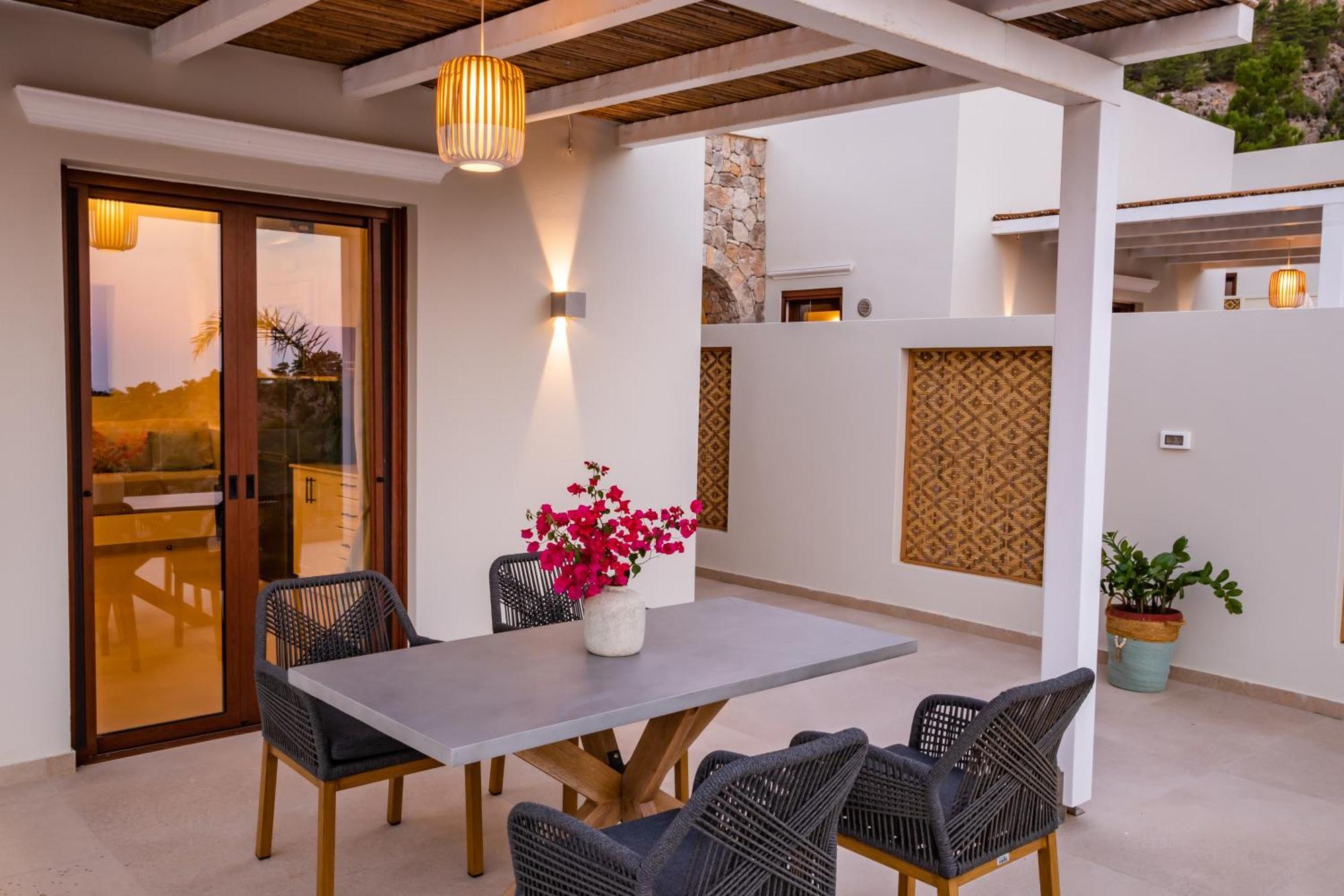 Mertelia Luxury Villas Kyra Panagia エクステリア 写真