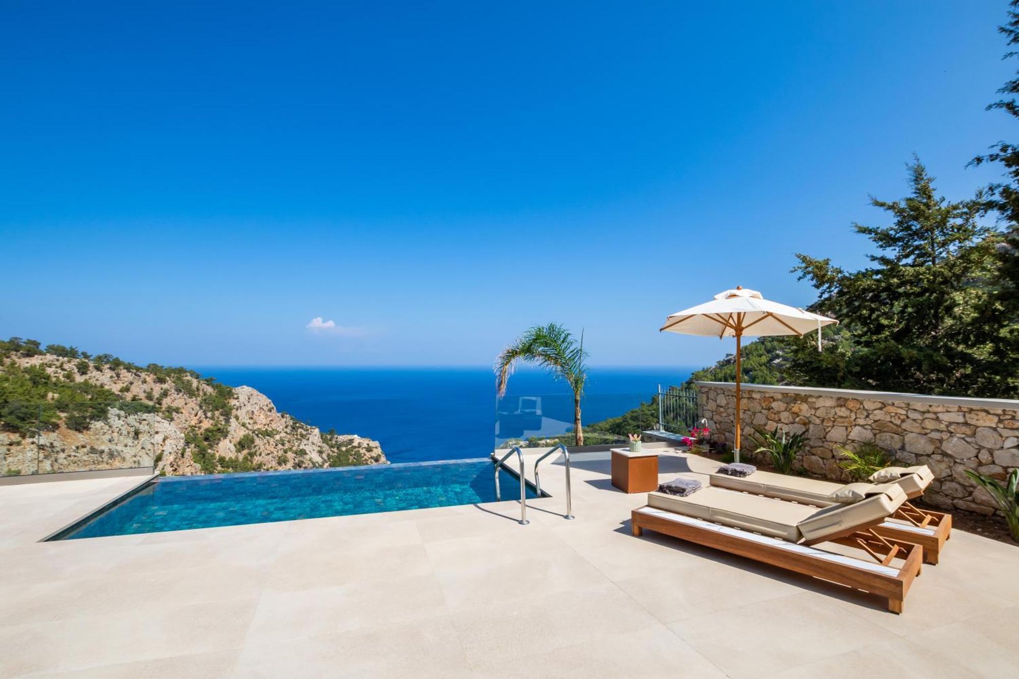 Mertelia Luxury Villas Kyra Panagia エクステリア 写真