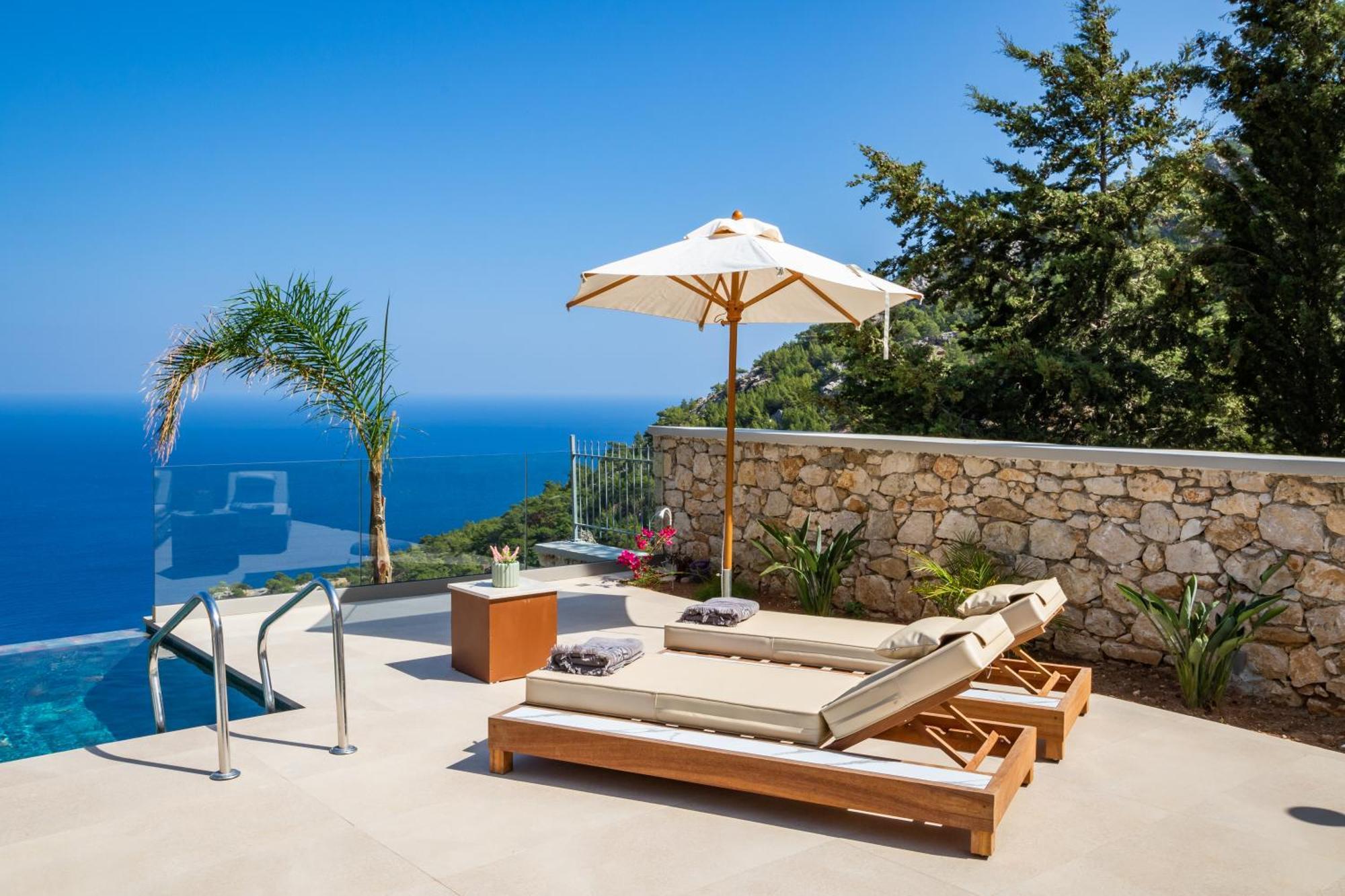 Mertelia Luxury Villas Kyra Panagia エクステリア 写真