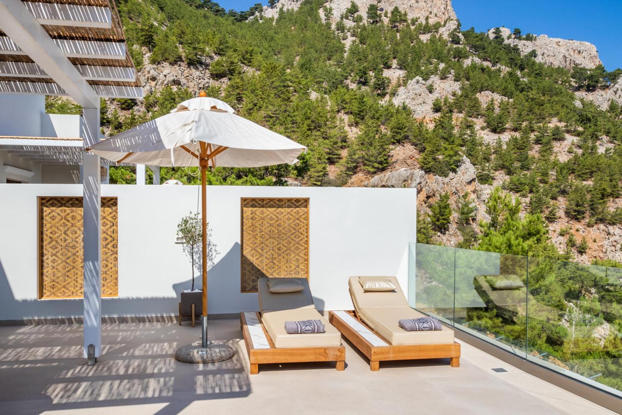 Mertelia Luxury Villas Kyra Panagia エクステリア 写真