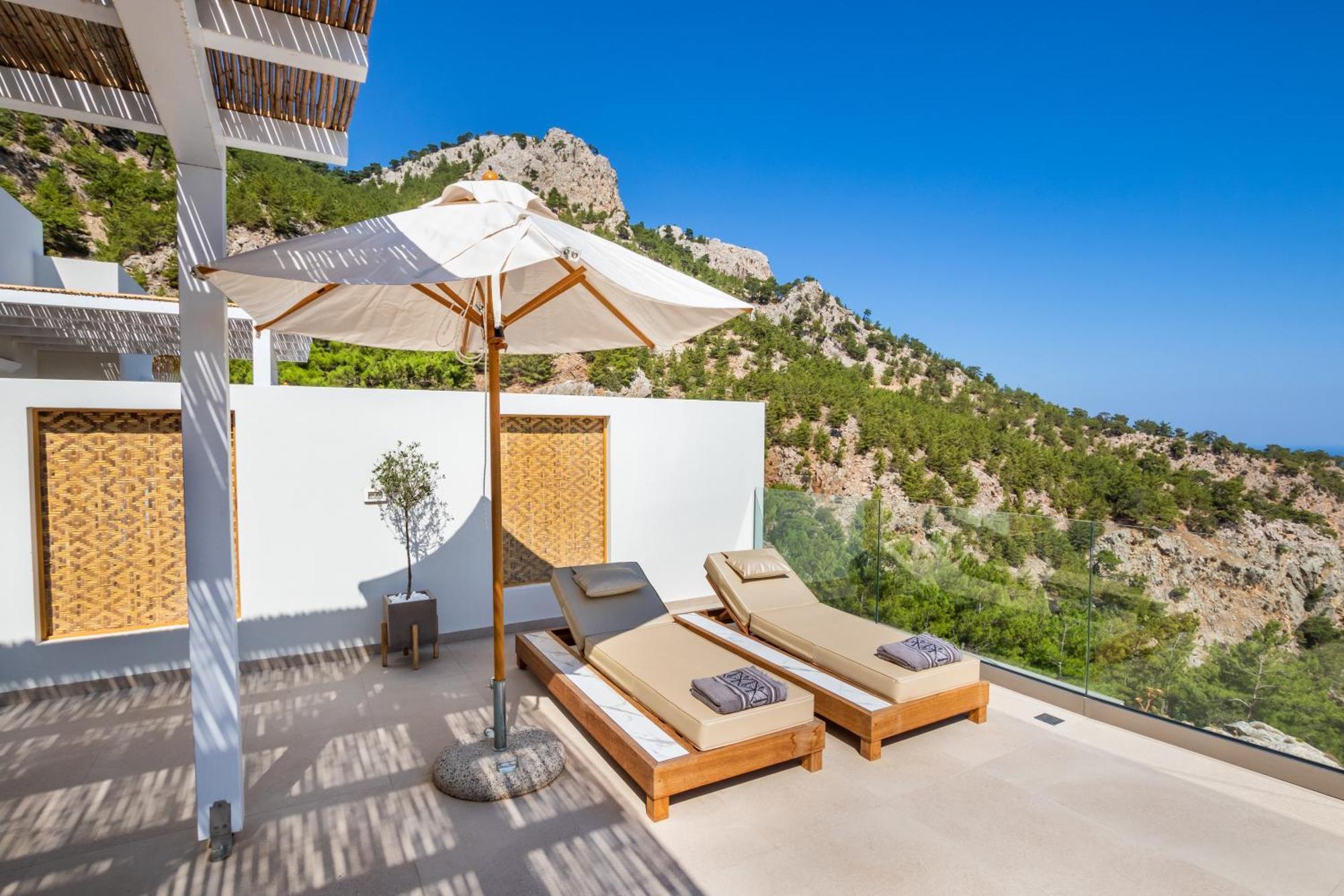 Mertelia Luxury Villas Kyra Panagia エクステリア 写真