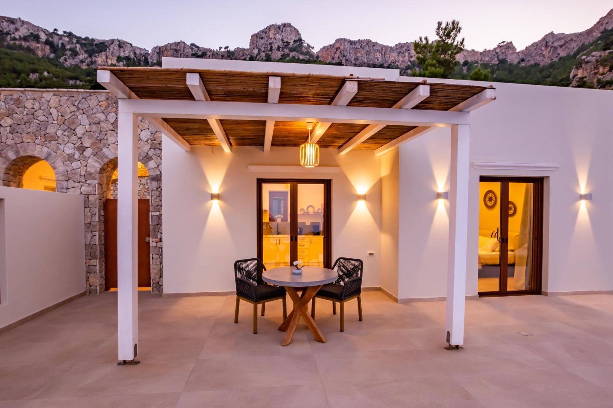 Mertelia Luxury Villas Kyra Panagia エクステリア 写真