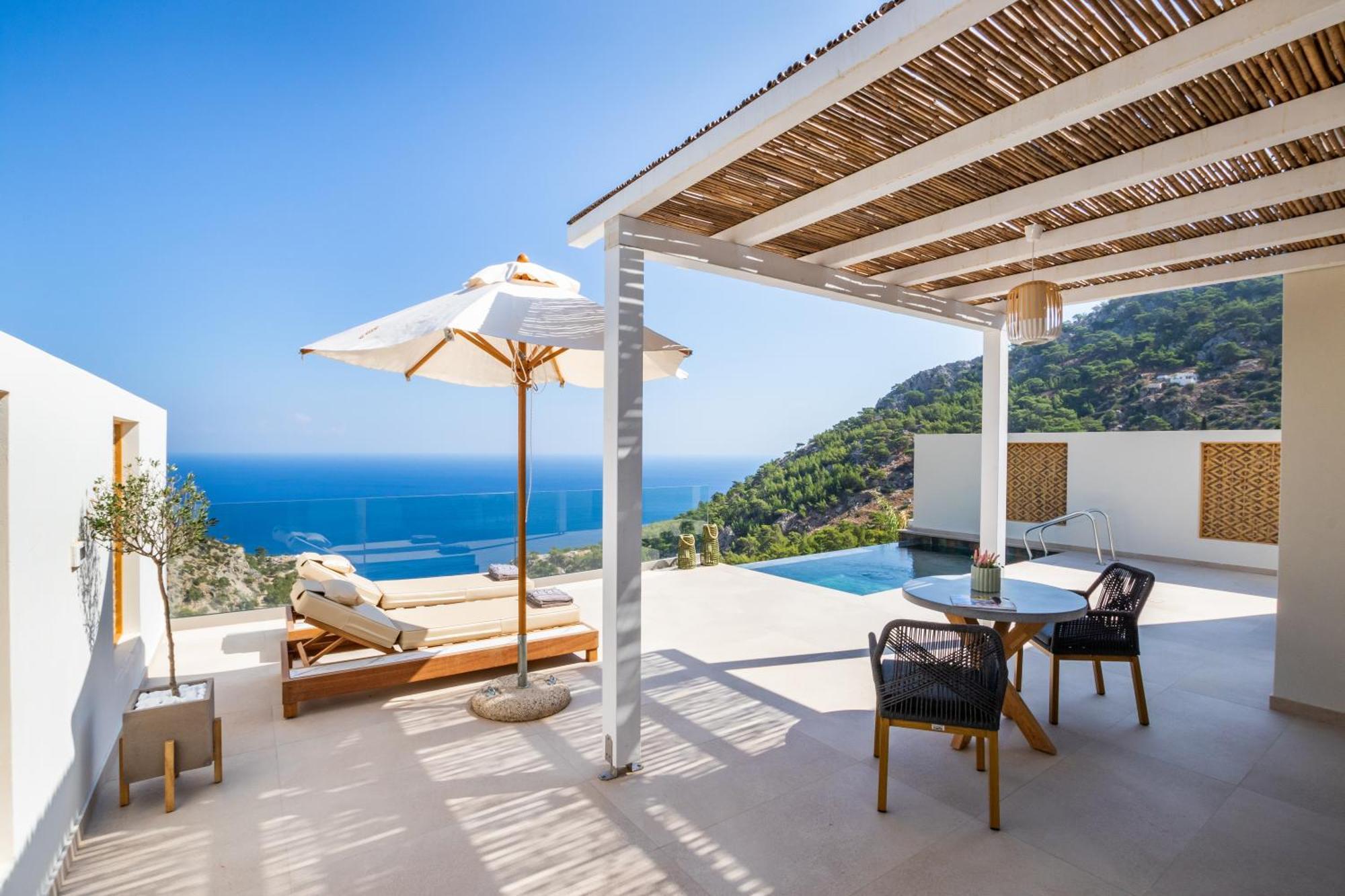 Mertelia Luxury Villas Kyra Panagia エクステリア 写真