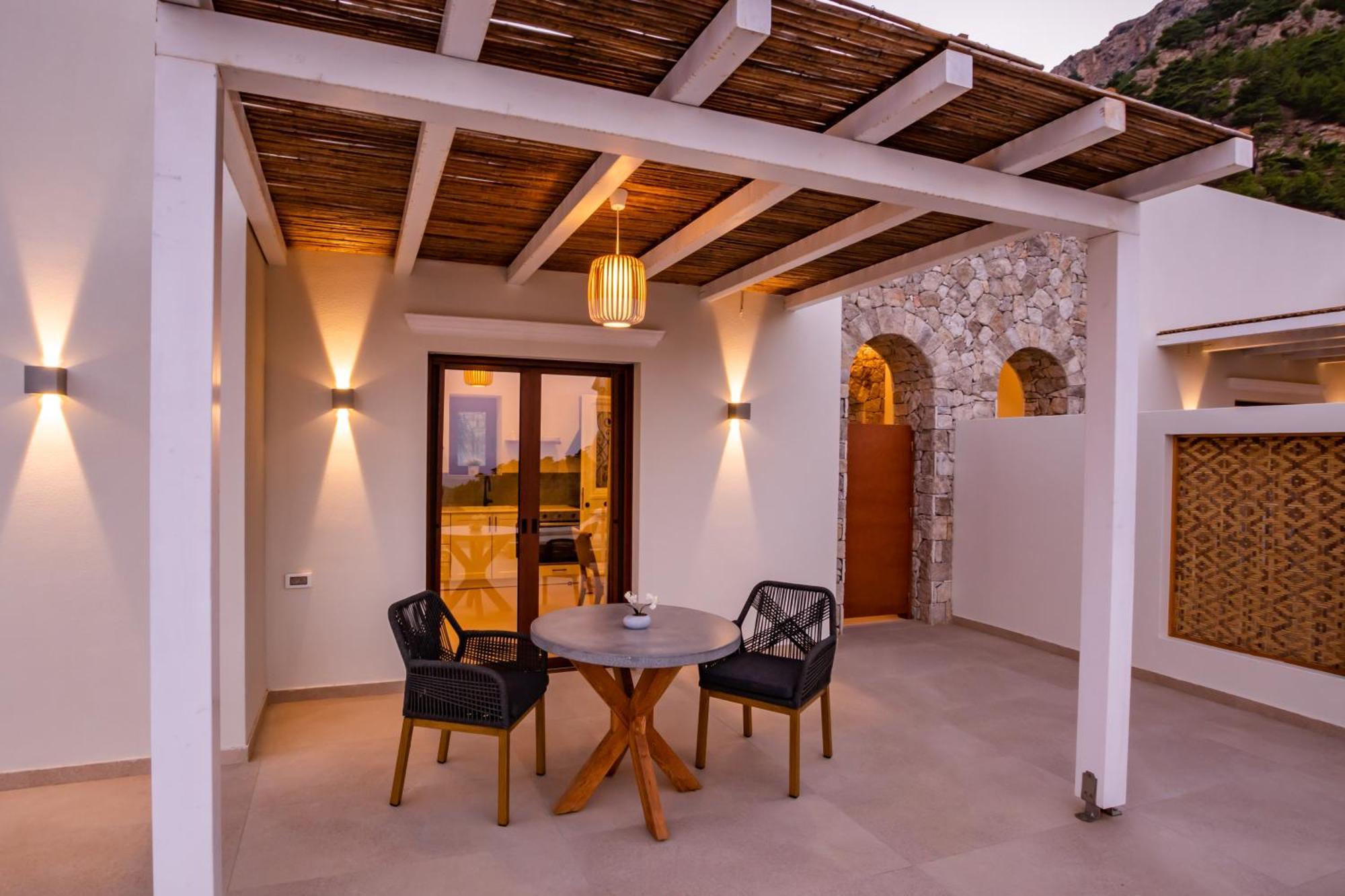 Mertelia Luxury Villas Kyra Panagia エクステリア 写真