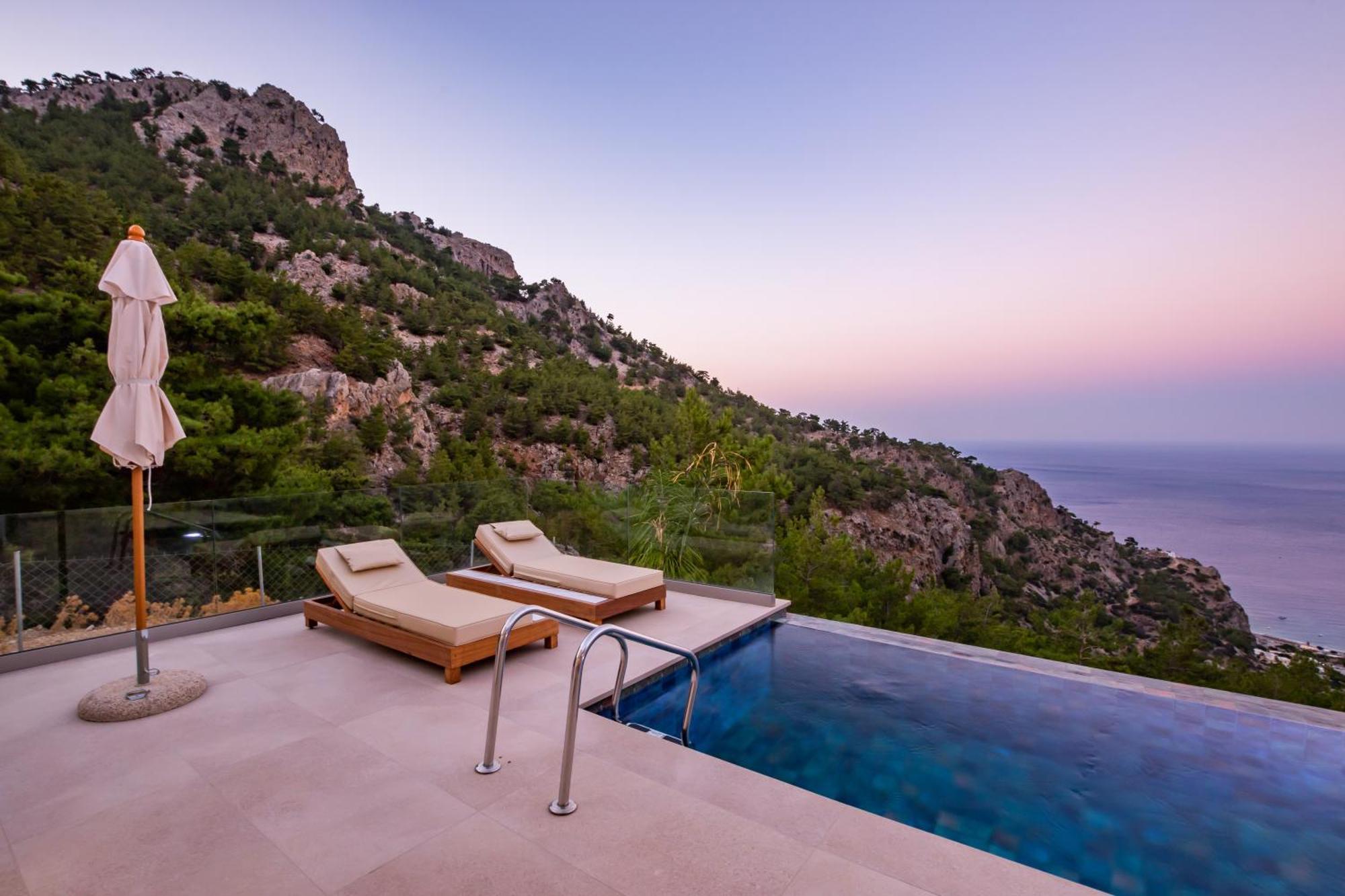 Mertelia Luxury Villas Kyra Panagia エクステリア 写真