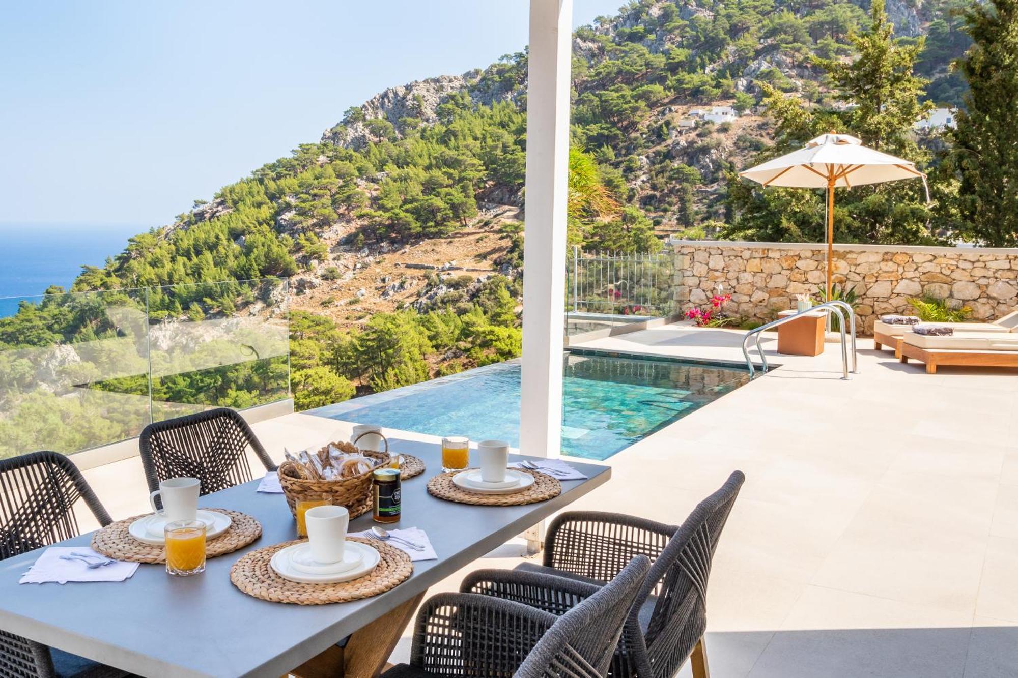 Mertelia Luxury Villas Kyra Panagia エクステリア 写真
