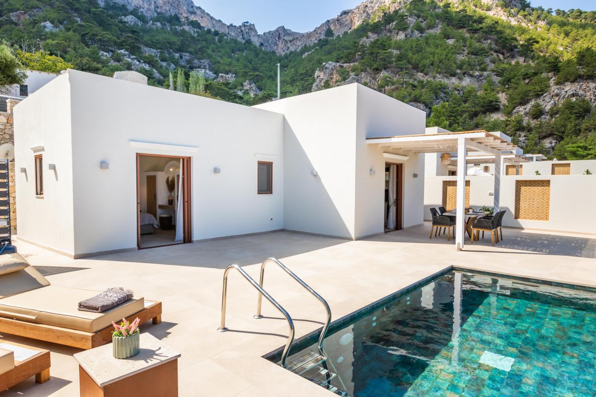 Mertelia Luxury Villas Kyra Panagia エクステリア 写真