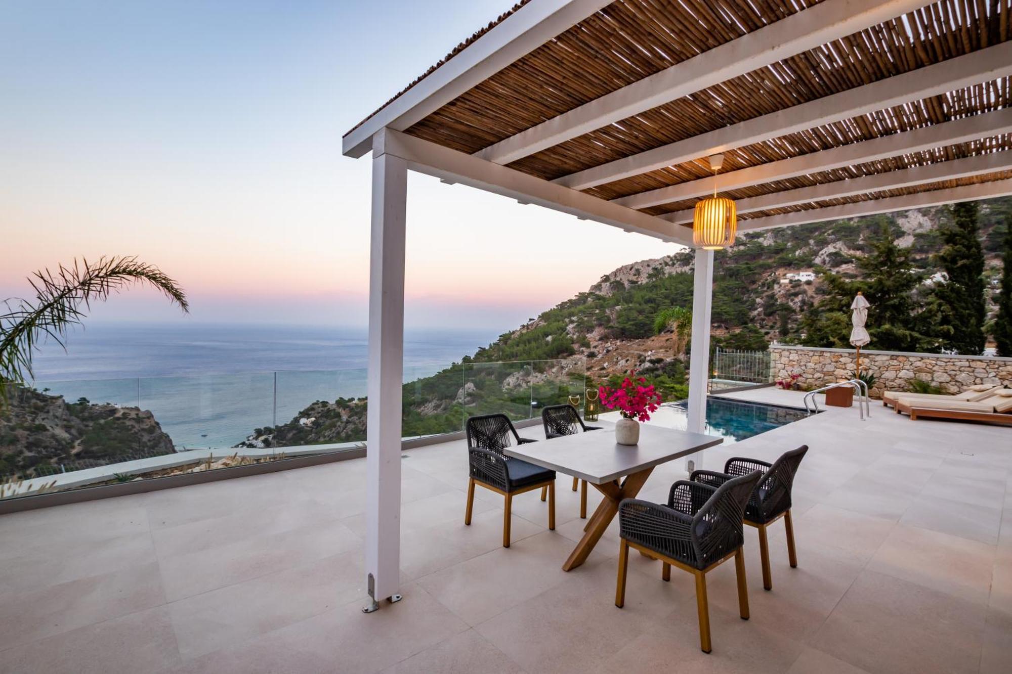 Mertelia Luxury Villas Kyra Panagia エクステリア 写真