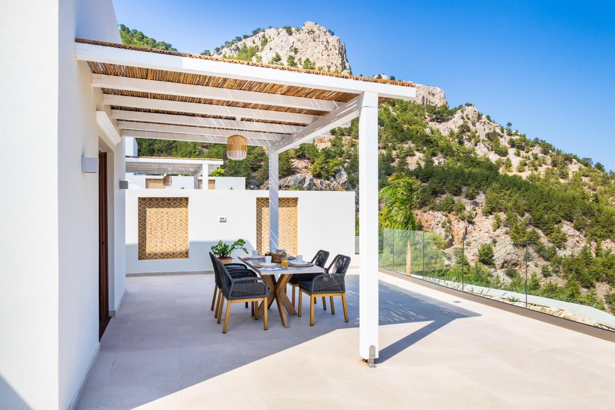 Mertelia Luxury Villas Kyra Panagia エクステリア 写真