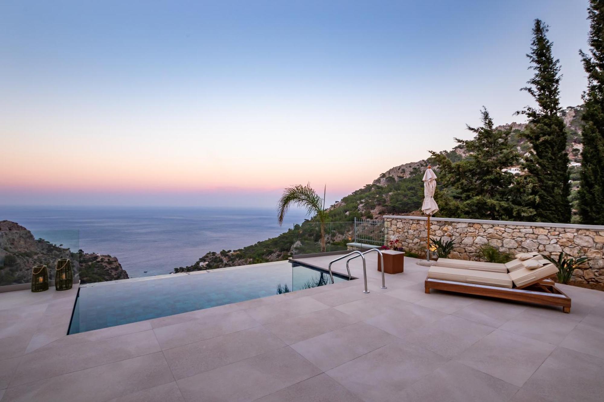 Mertelia Luxury Villas Kyra Panagia エクステリア 写真