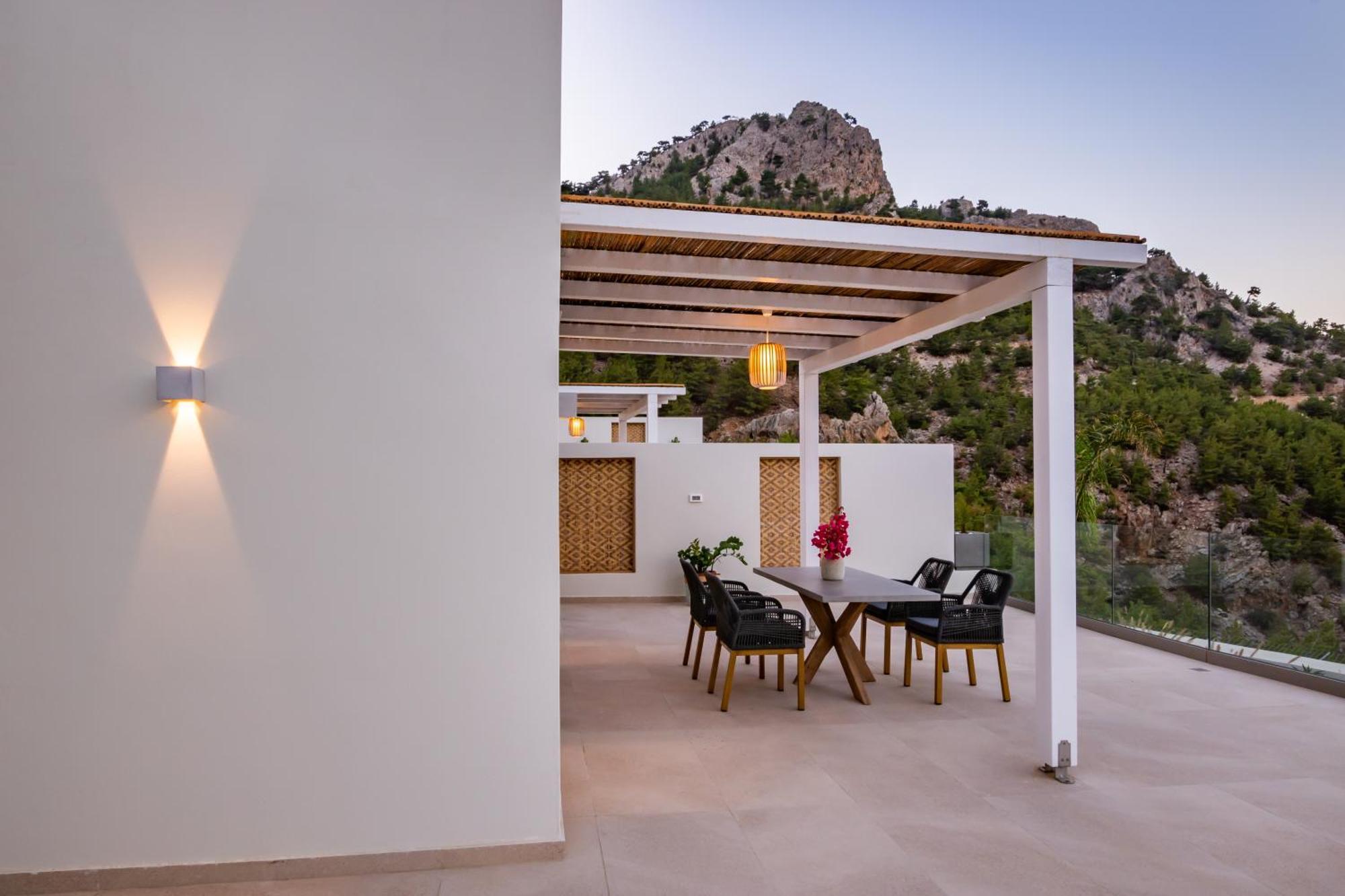 Mertelia Luxury Villas Kyra Panagia エクステリア 写真