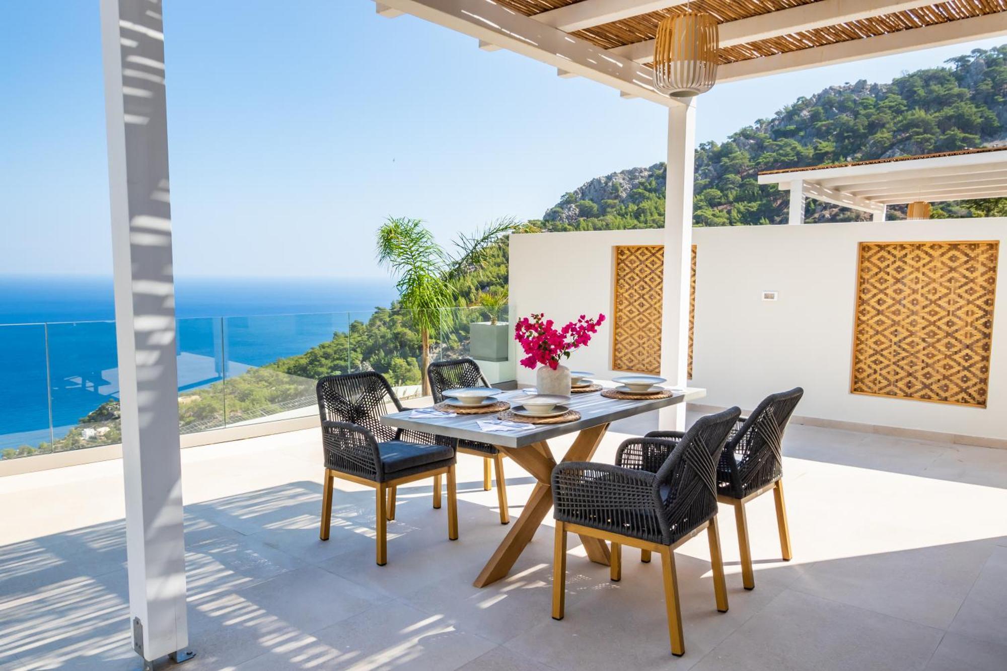 Mertelia Luxury Villas Kyra Panagia エクステリア 写真